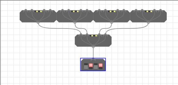 Example 4 way fanout image